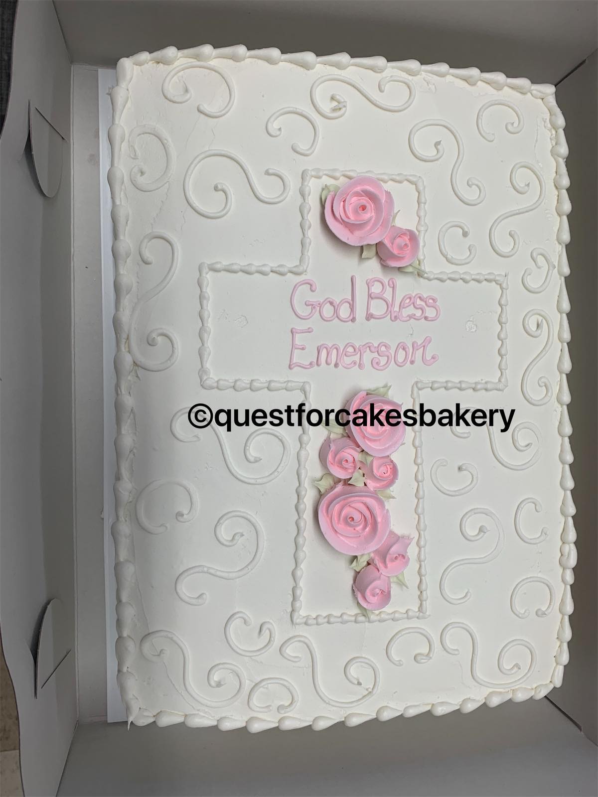 Quest for Cakes Bakery Baptism Cakes Quest for Cakes Bakery Baptism Cakes
