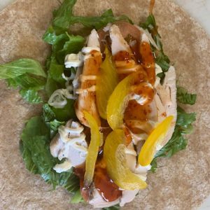 Thai Chicken Wrap